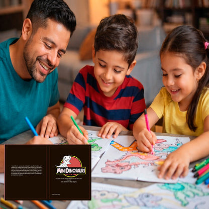 Mini Dinosaurs Coloring Book for Kids 🦖